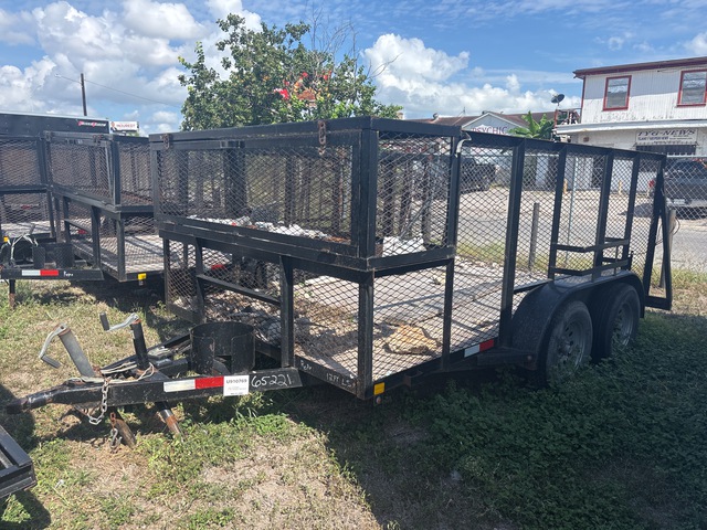 2023 C&M Trailers 12 ft T/A Landscape Trailer