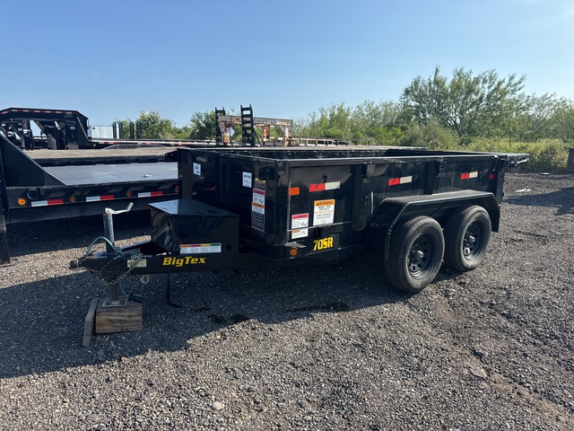 2022 Big Tex 10 ft 4 in T/A Dump Utility Trailer