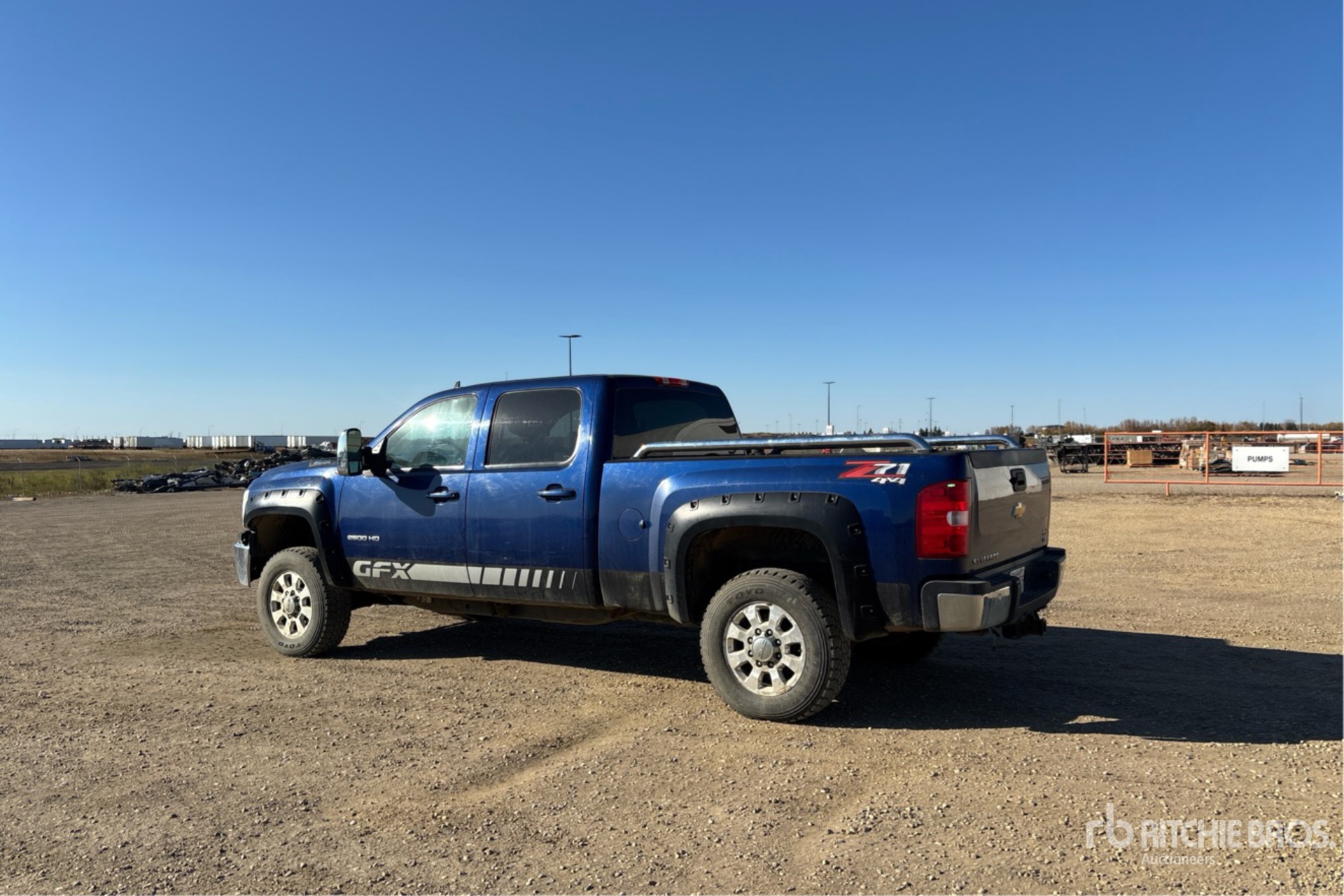 General Appearance with Picture, Left Rear Corner