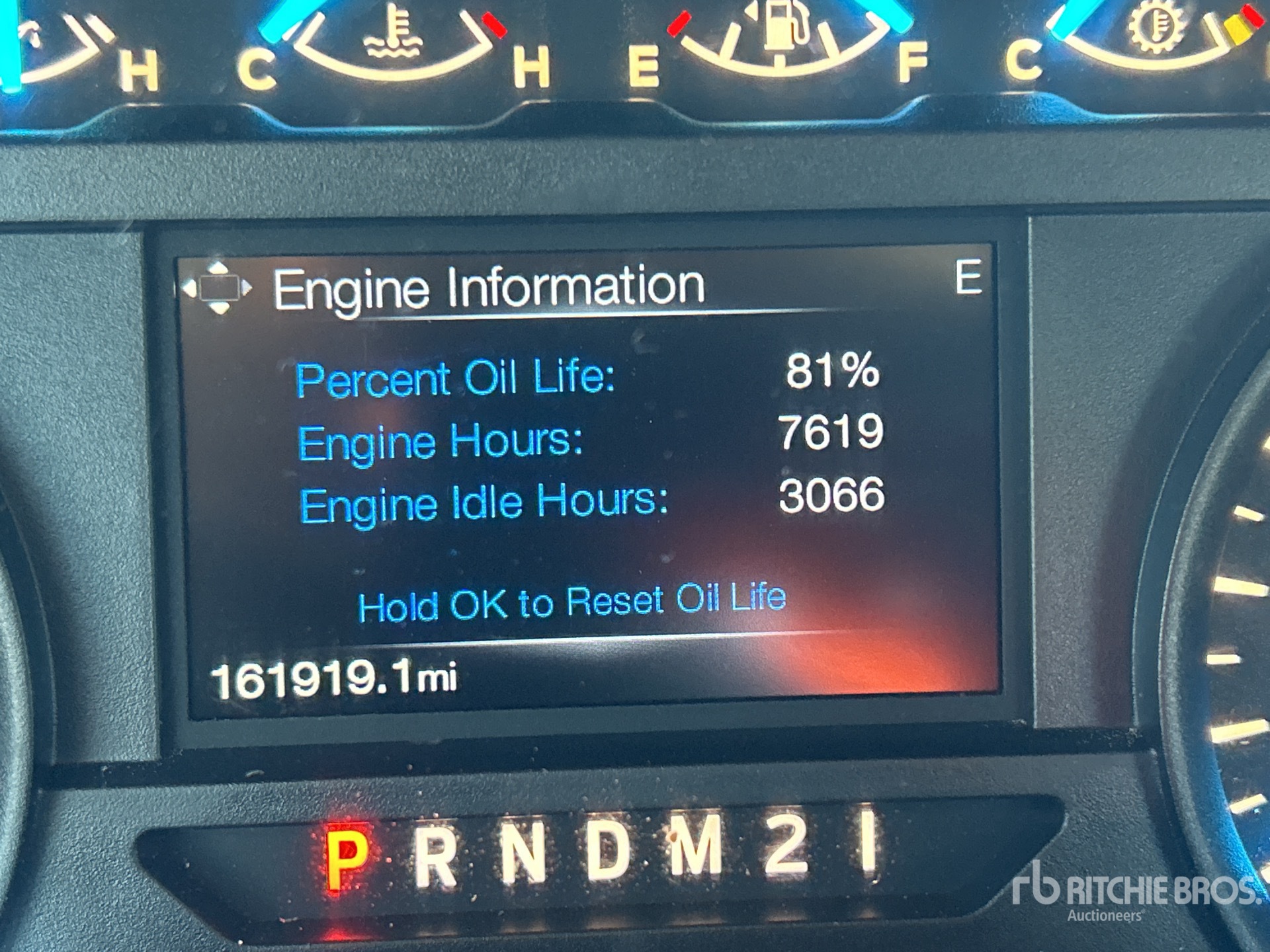 General Appearance with Hour Meter / Odometer