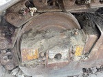 Undercarriage with Left Front Idler