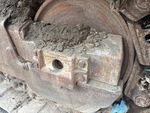 Undercarriage with Right Track Tensioner
