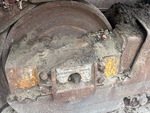 Undercarriage with Left Track Tensioner
