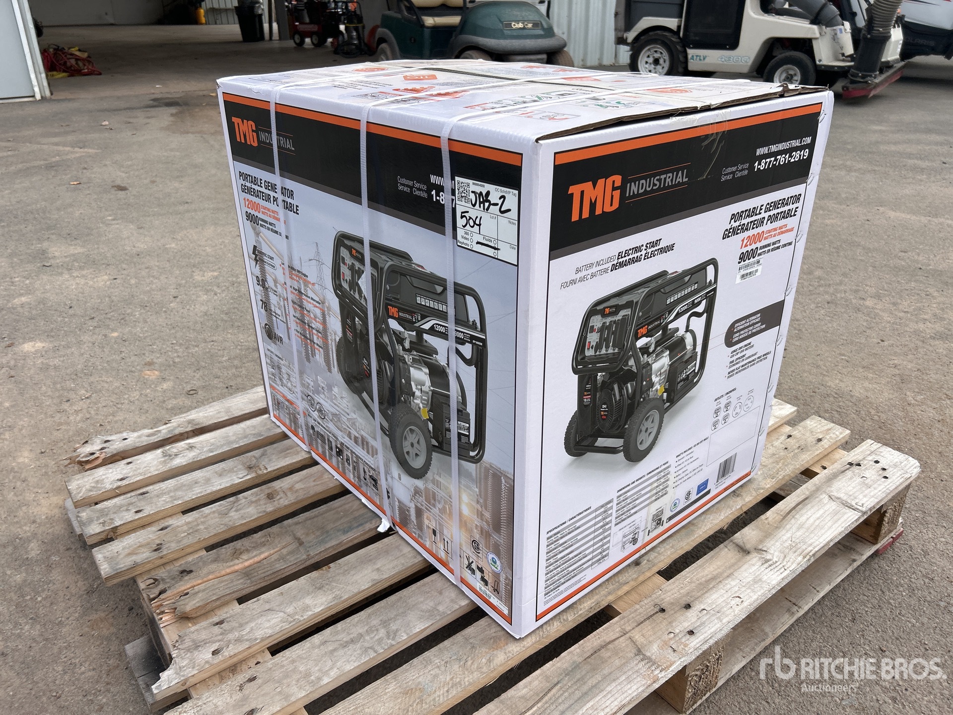 General Appearance with Picture, Left Front Corner