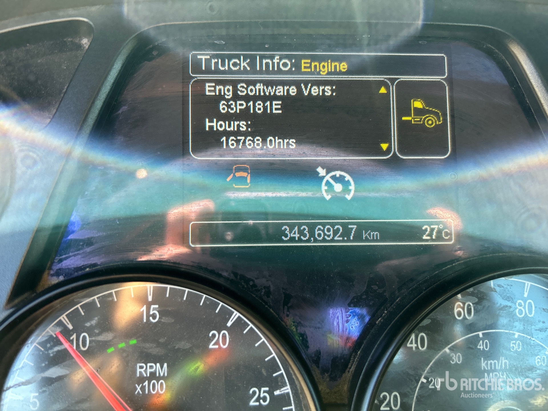 General Appearance with Hour Meter / Odometer