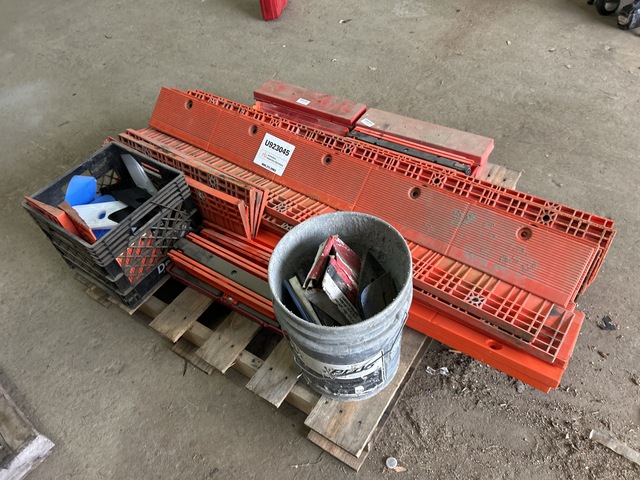 Steel Plate Ramps and Safety Markers