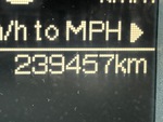 General Appearance with Hour Meter / Odometer