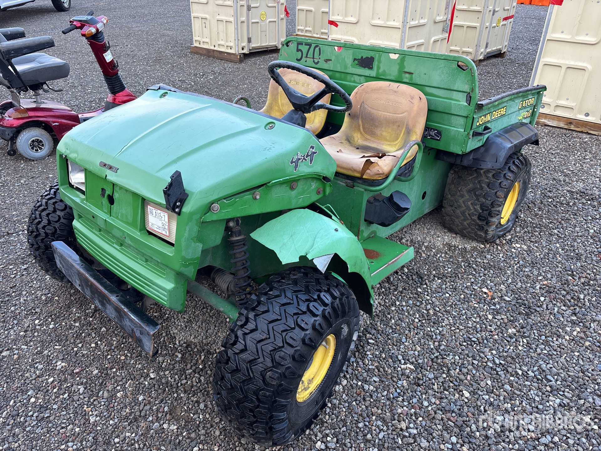 General Appearance with Picture, Left Front Corner
