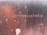 General Appearance with Second Serial Number/VIN Photo