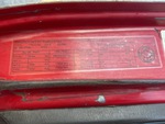 General Appearance with Second Serial Number/VIN Photo