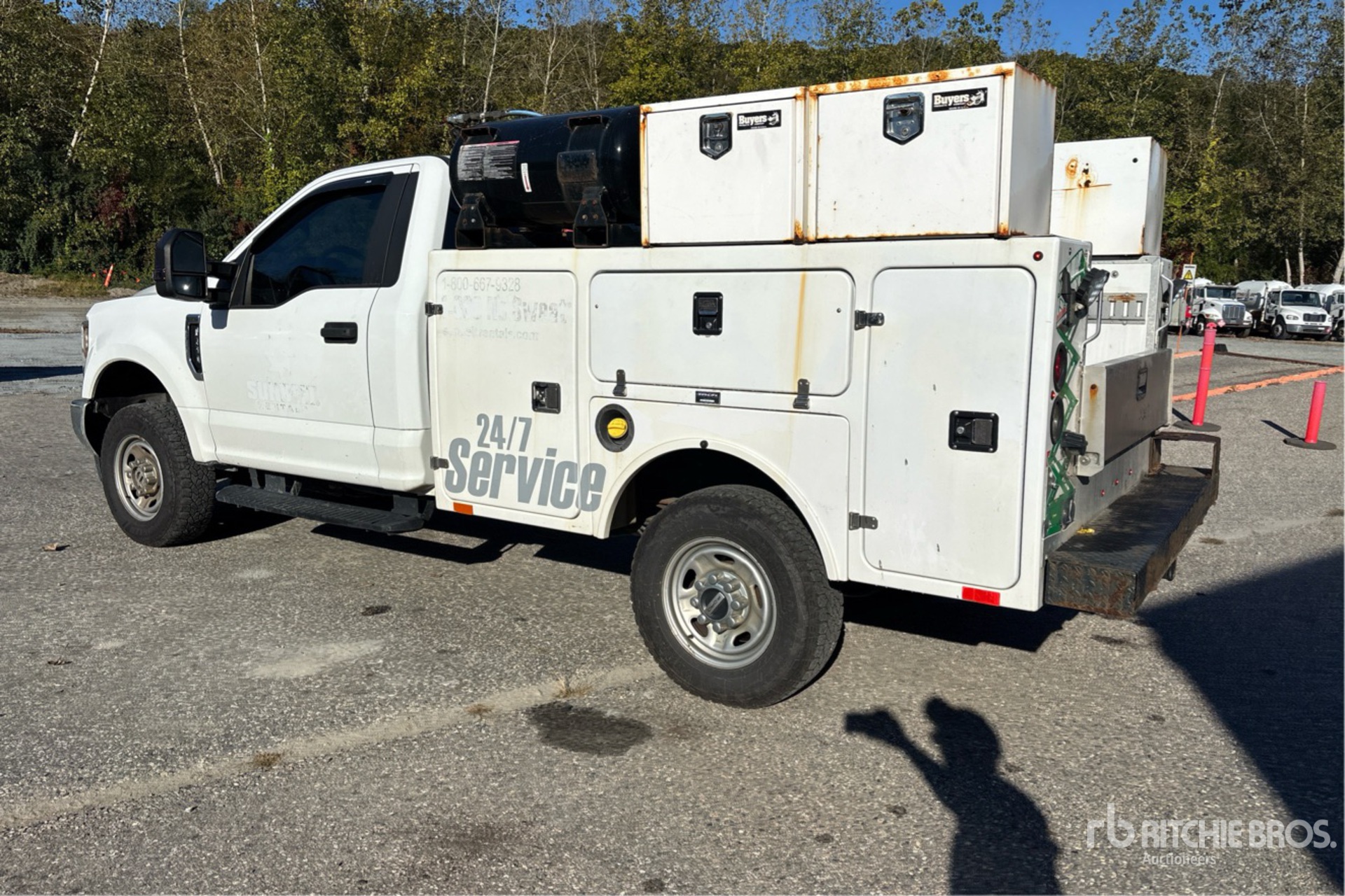 General Appearance with Picture, Left Rear Corner