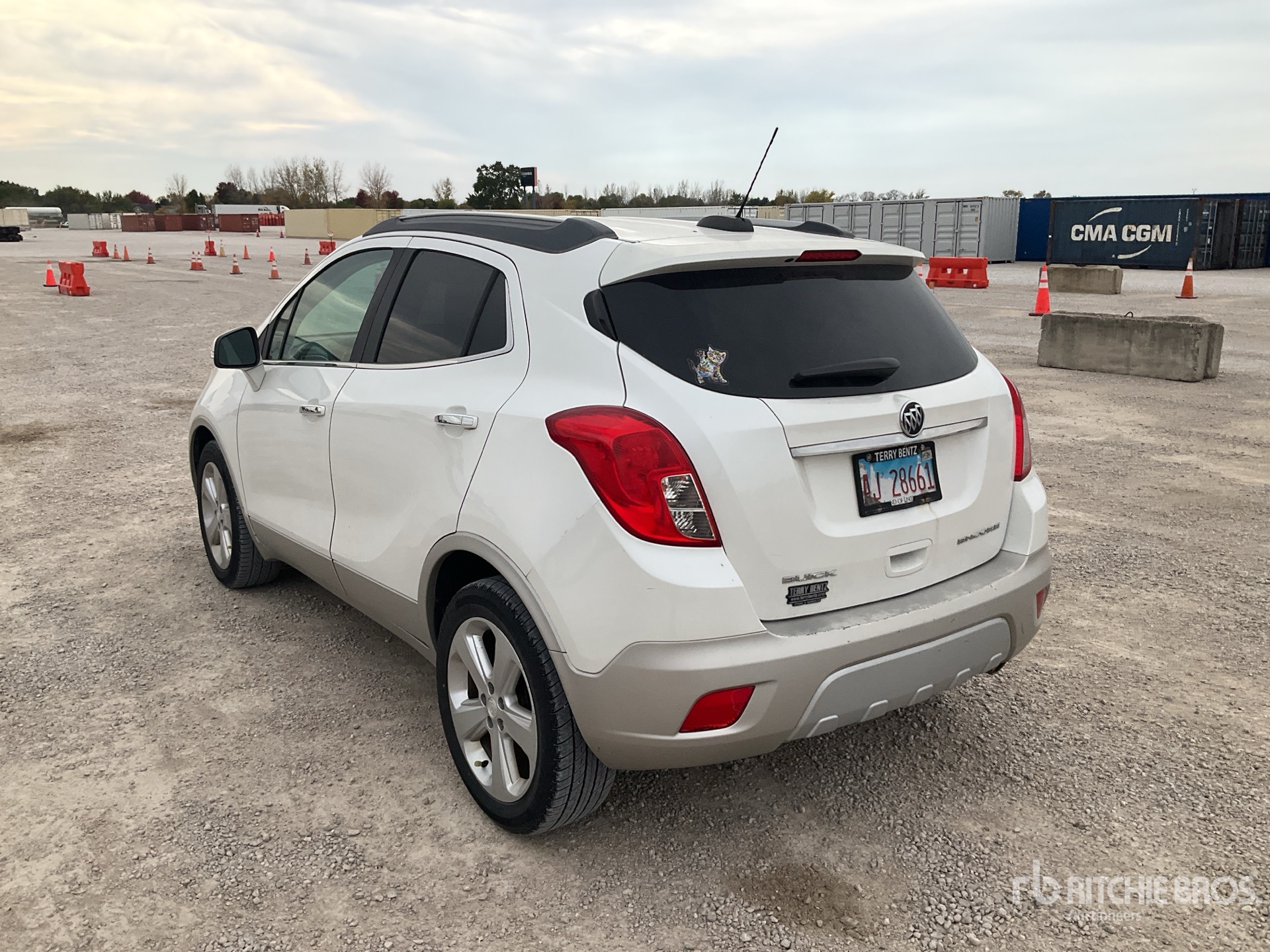General Appearance with Picture, Left Rear Corner