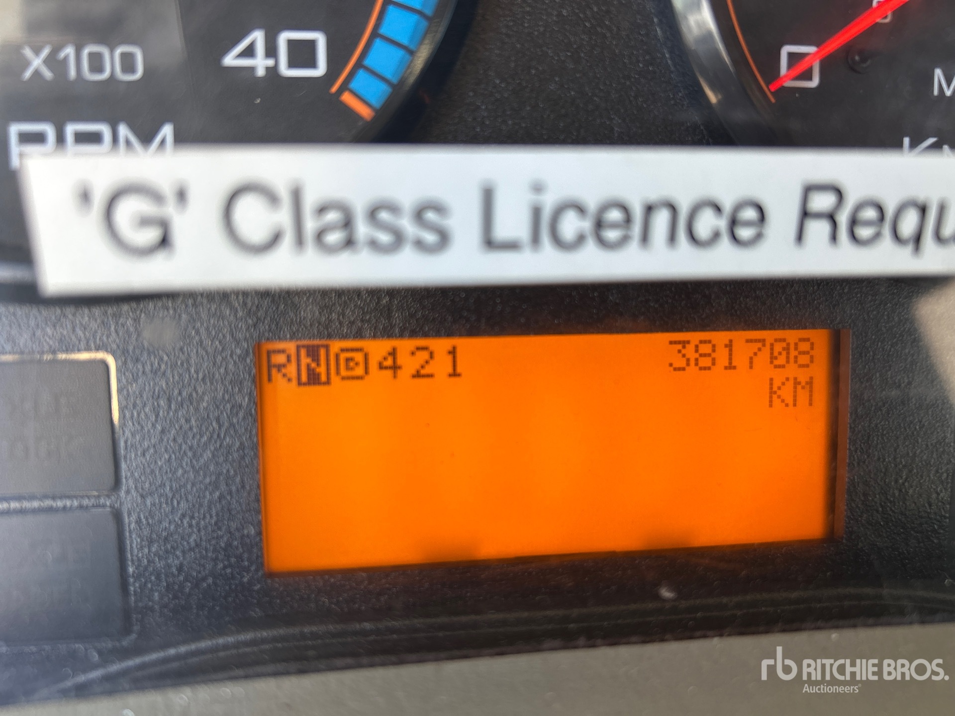 General Appearance with Hour Meter / Odometer