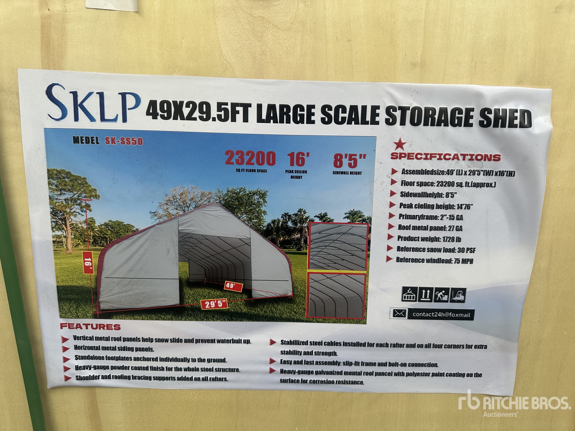 General Appearance with Picture, Left Front Corner