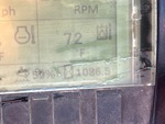 General Appearance with Hour Meter / Odometer