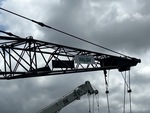 Crane Superstructure with Boom Point Section