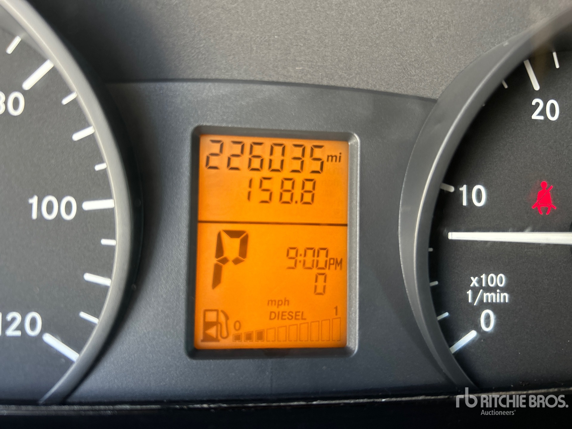 General Appearance with Hour Meter / Odometer