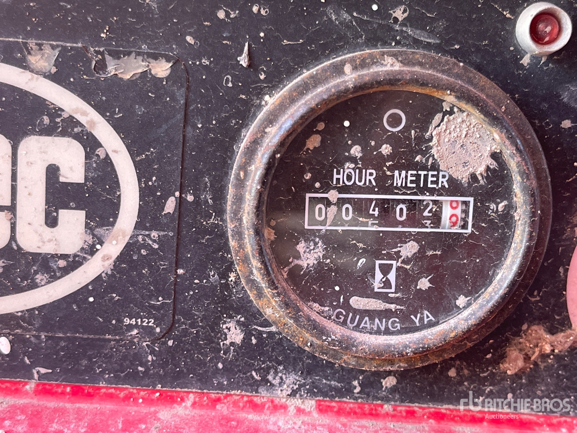 General Appearance with Hour Meter / Odometer