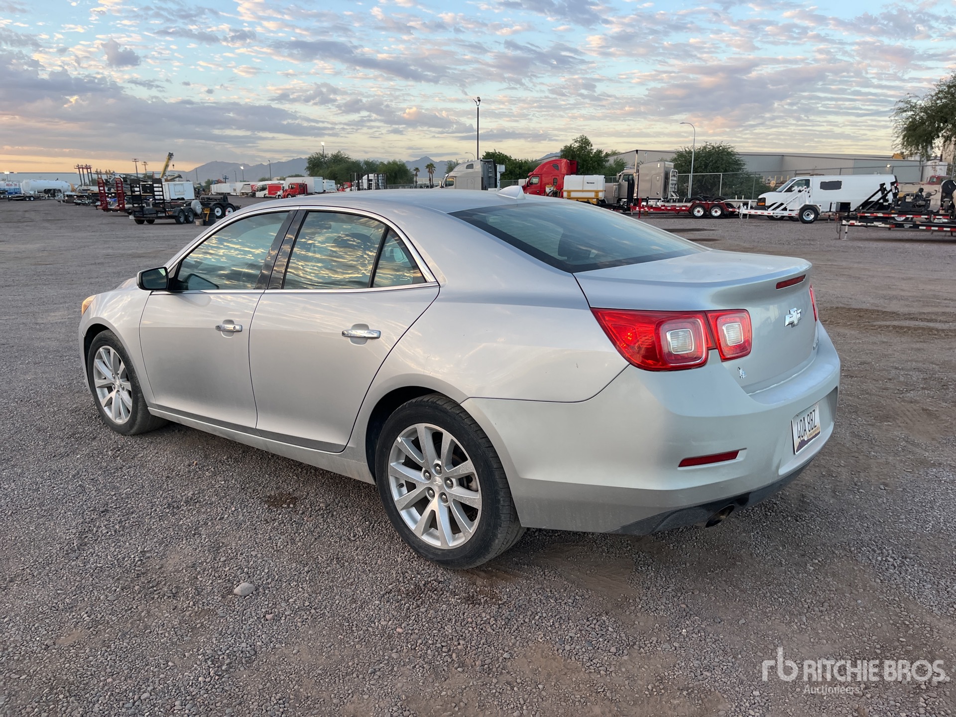 General Appearance with Picture, Left Rear Corner