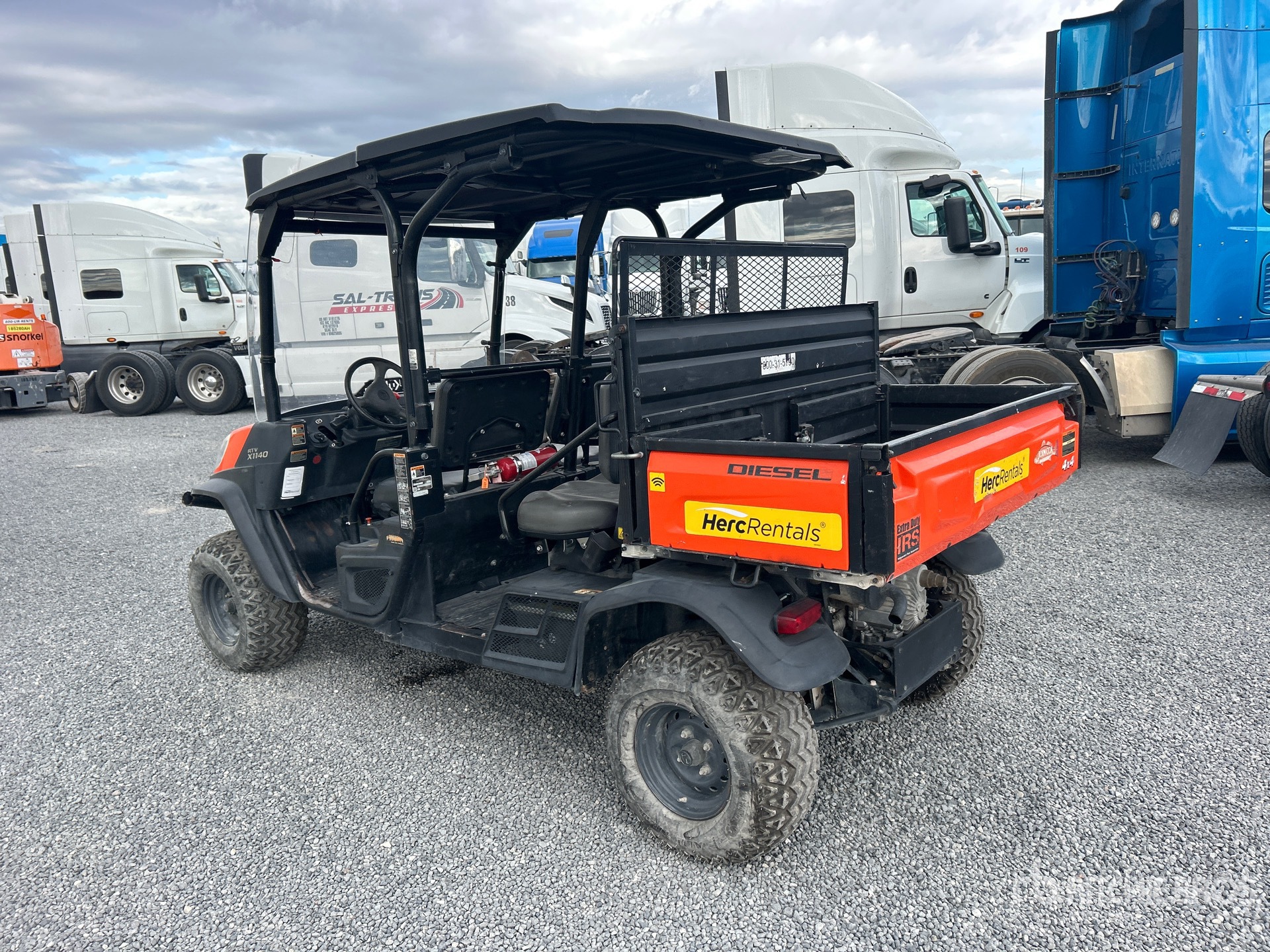 General Appearance with Picture, Left Rear Corner
