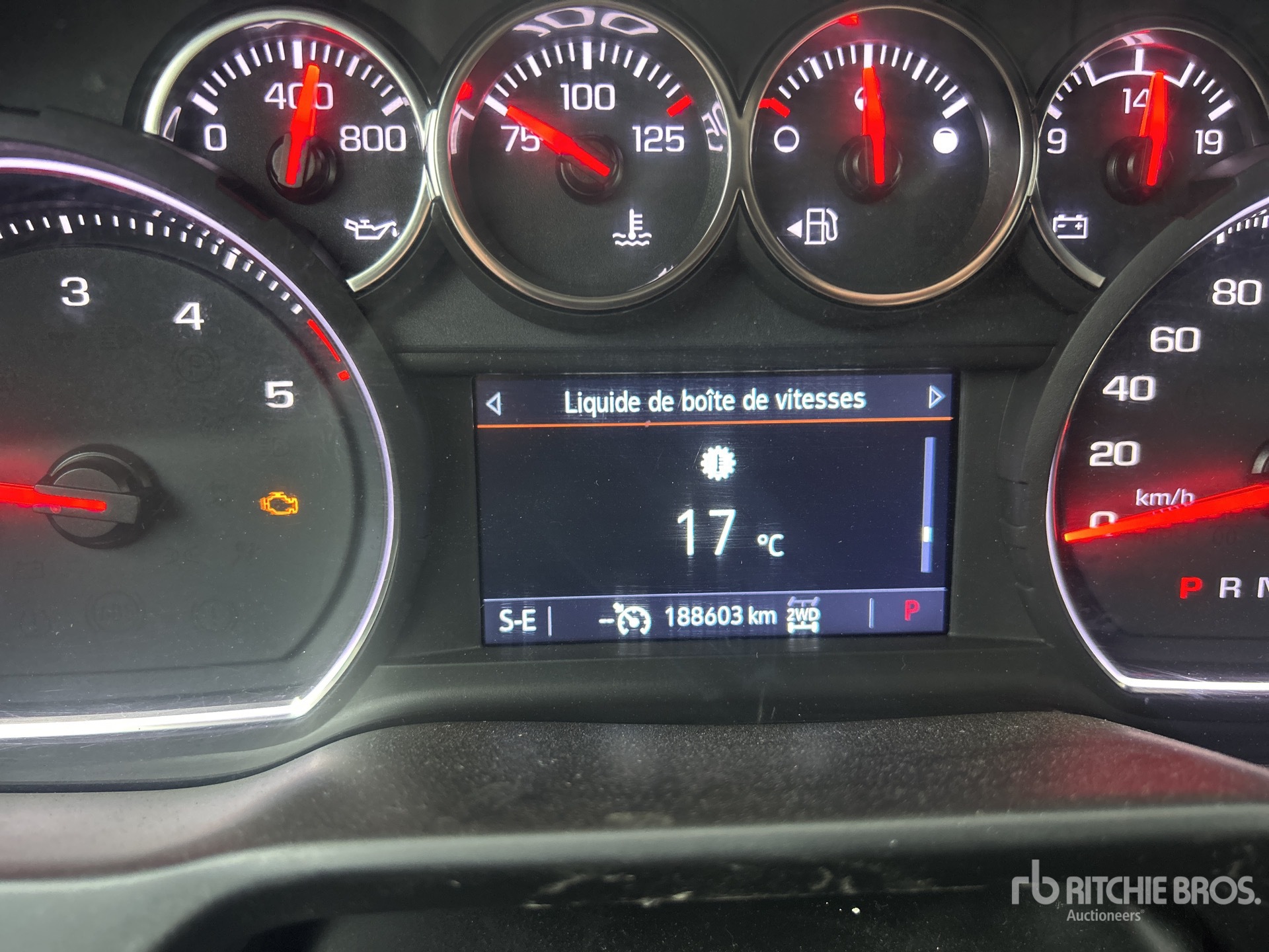 General Appearance with Hour Meter / Odometer