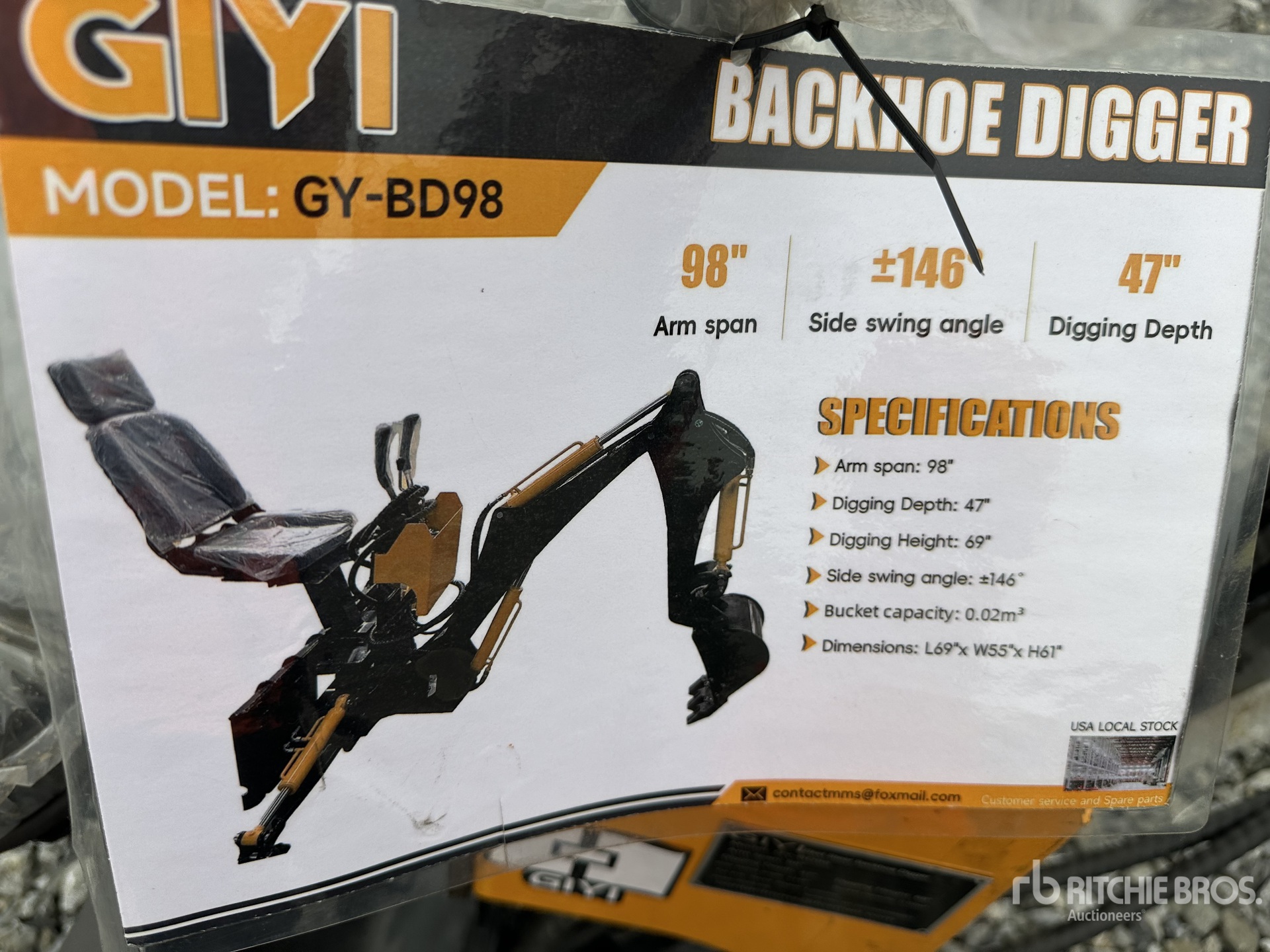 General Appearance with Picture, Right Front Corner