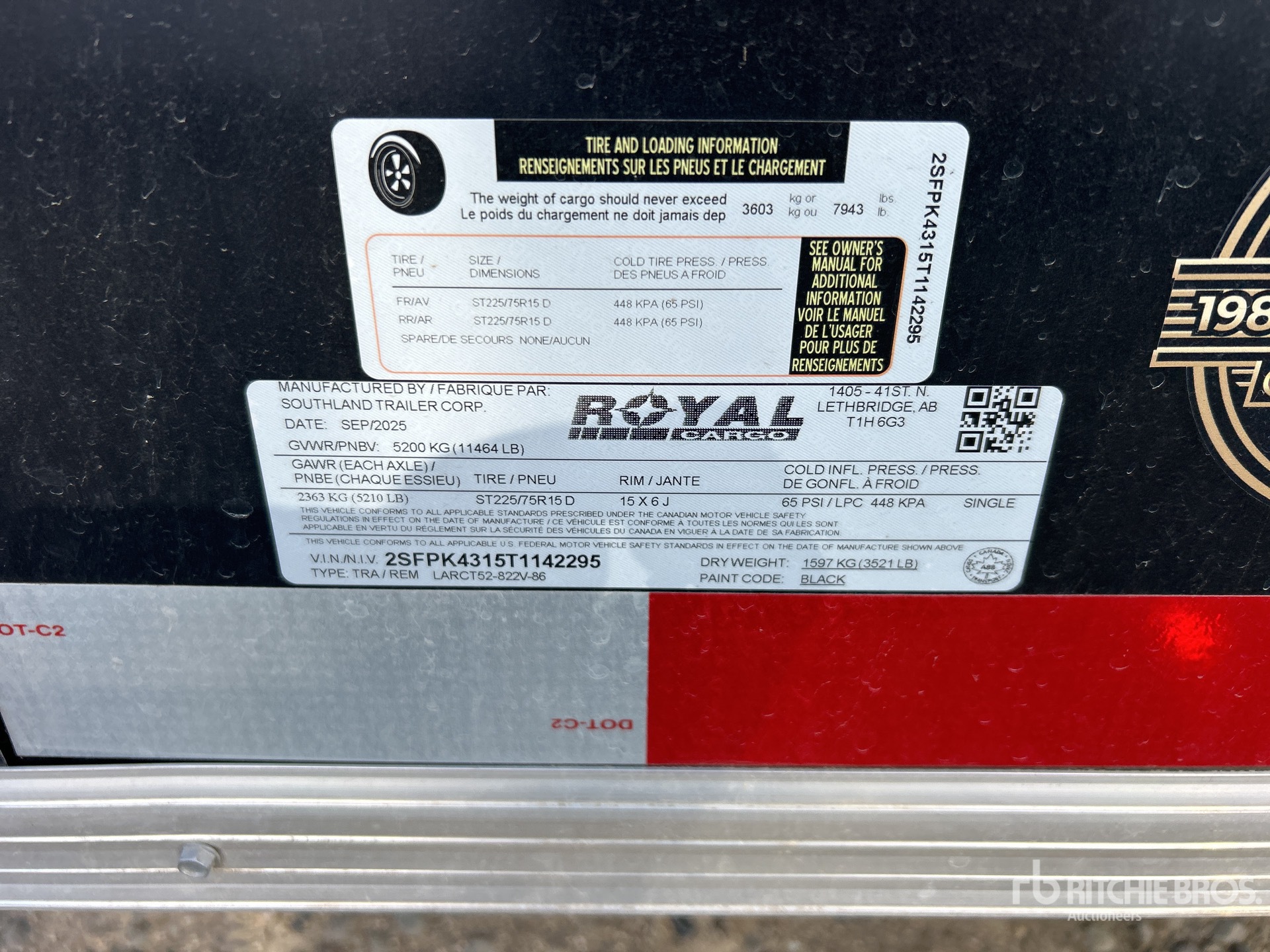 General Appearance with Seriennummer / FIN