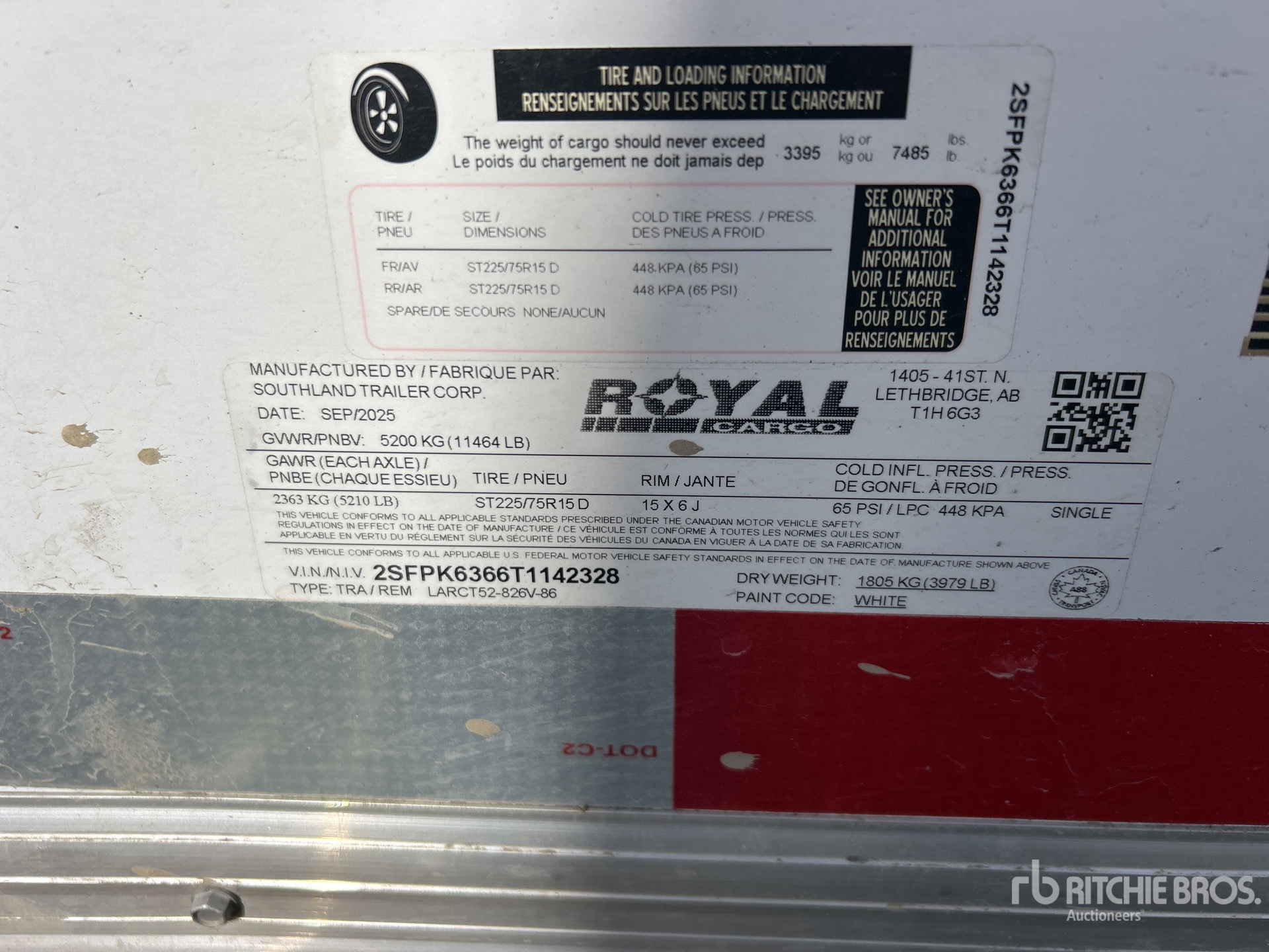 General Appearance with Seriennummer / FIN