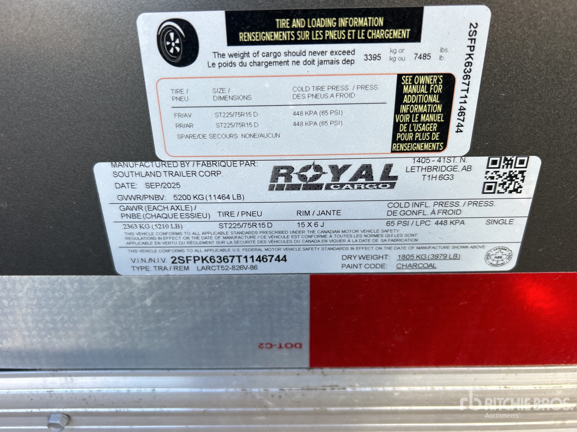 General Appearance with Seriennummer / FIN