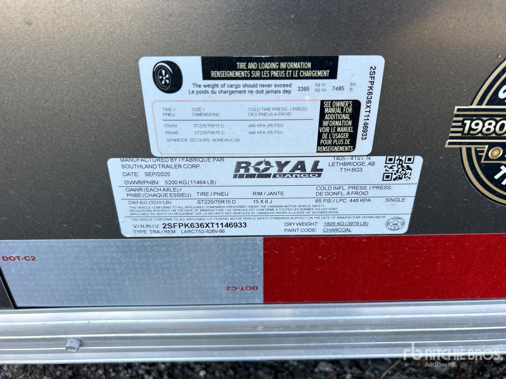 General Appearance with Seriennummer / FIN