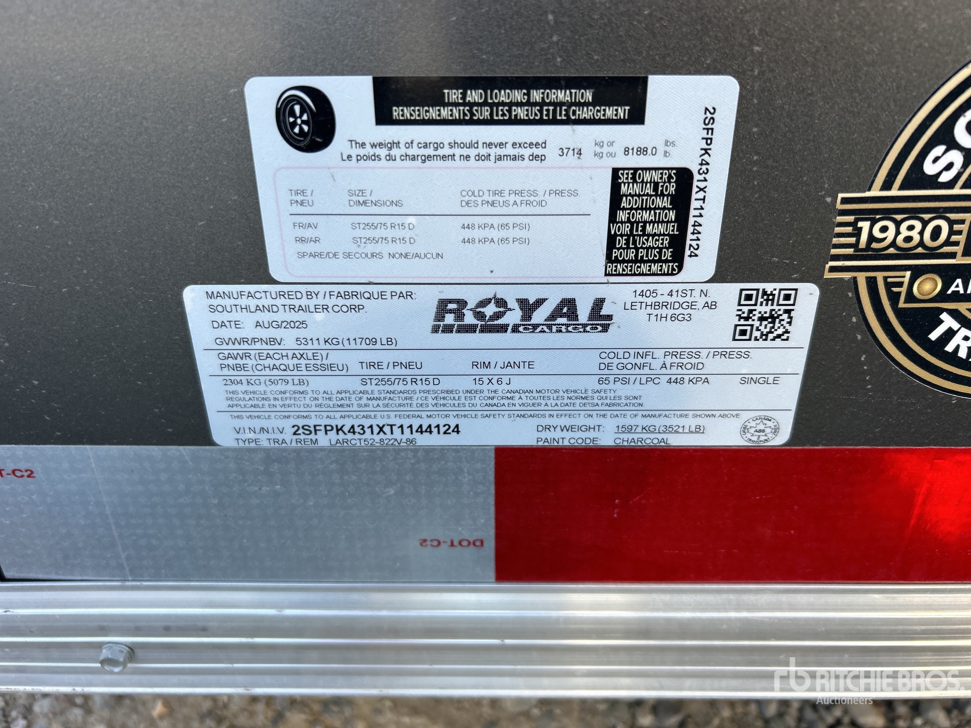 General Appearance with Seriennummer / FIN