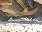 4 dessous de caisse - Camion with 