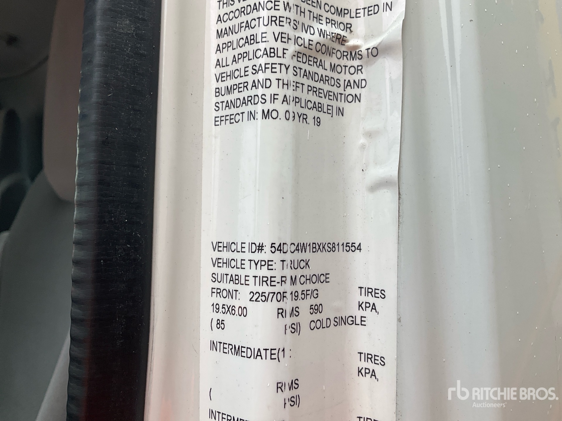 General Appearance with Seriennummer / FIN