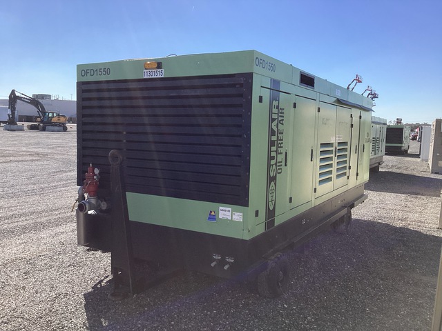 2021 Sullair OFD1550 1550 cfm Mobile Air Compressor 2021 Sullair OFD1550 1550 cfm Mobile Air Compressor