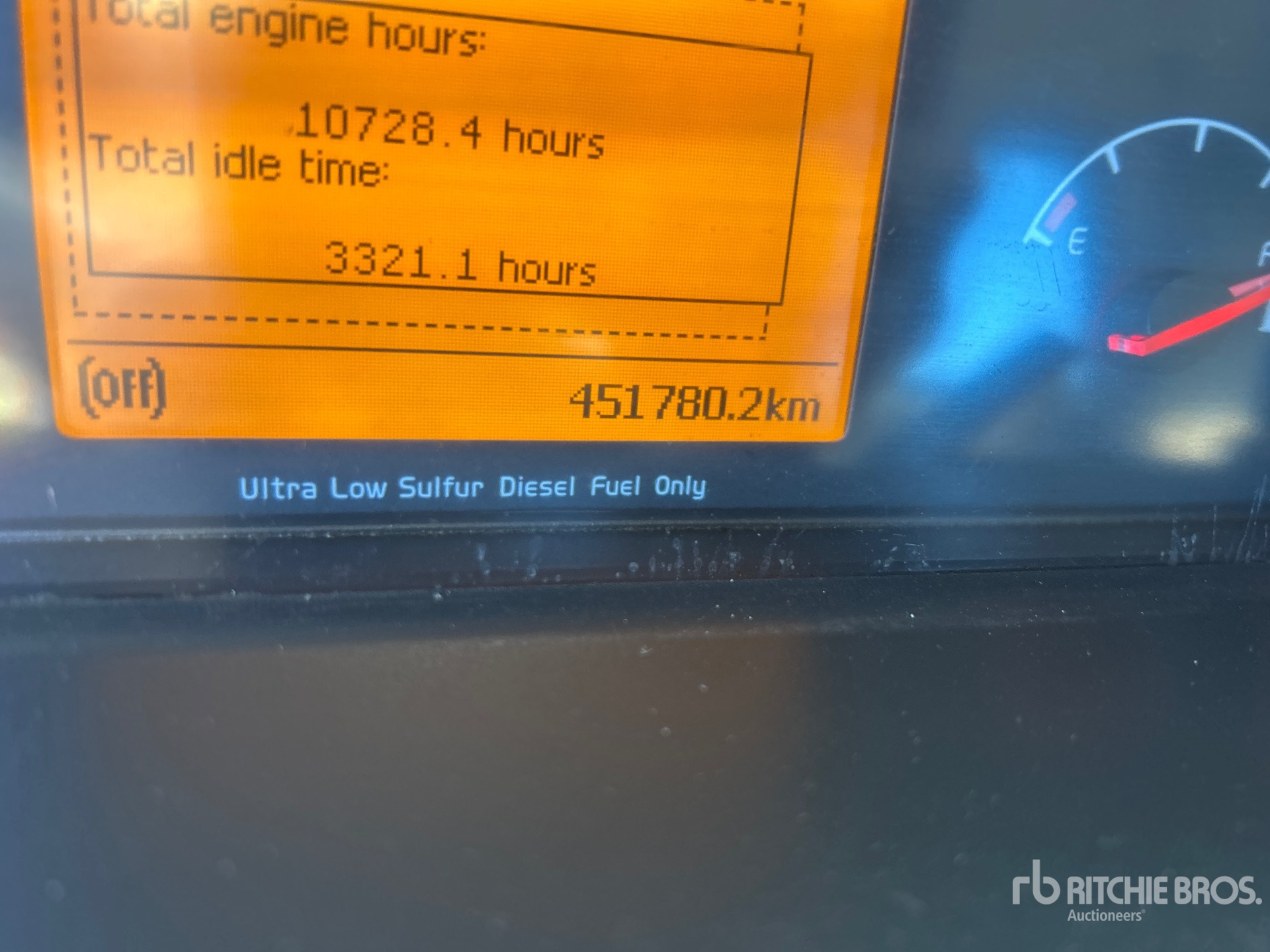 General Appearance with Hour Meter / Odometer