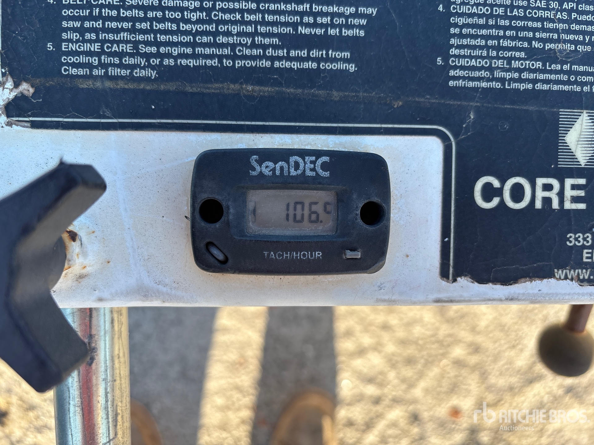 General Appearance with Hour Meter / Odometer