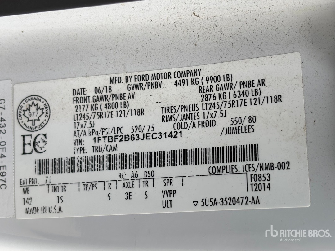 General Appearance with Second Serial Number/VIN Photo