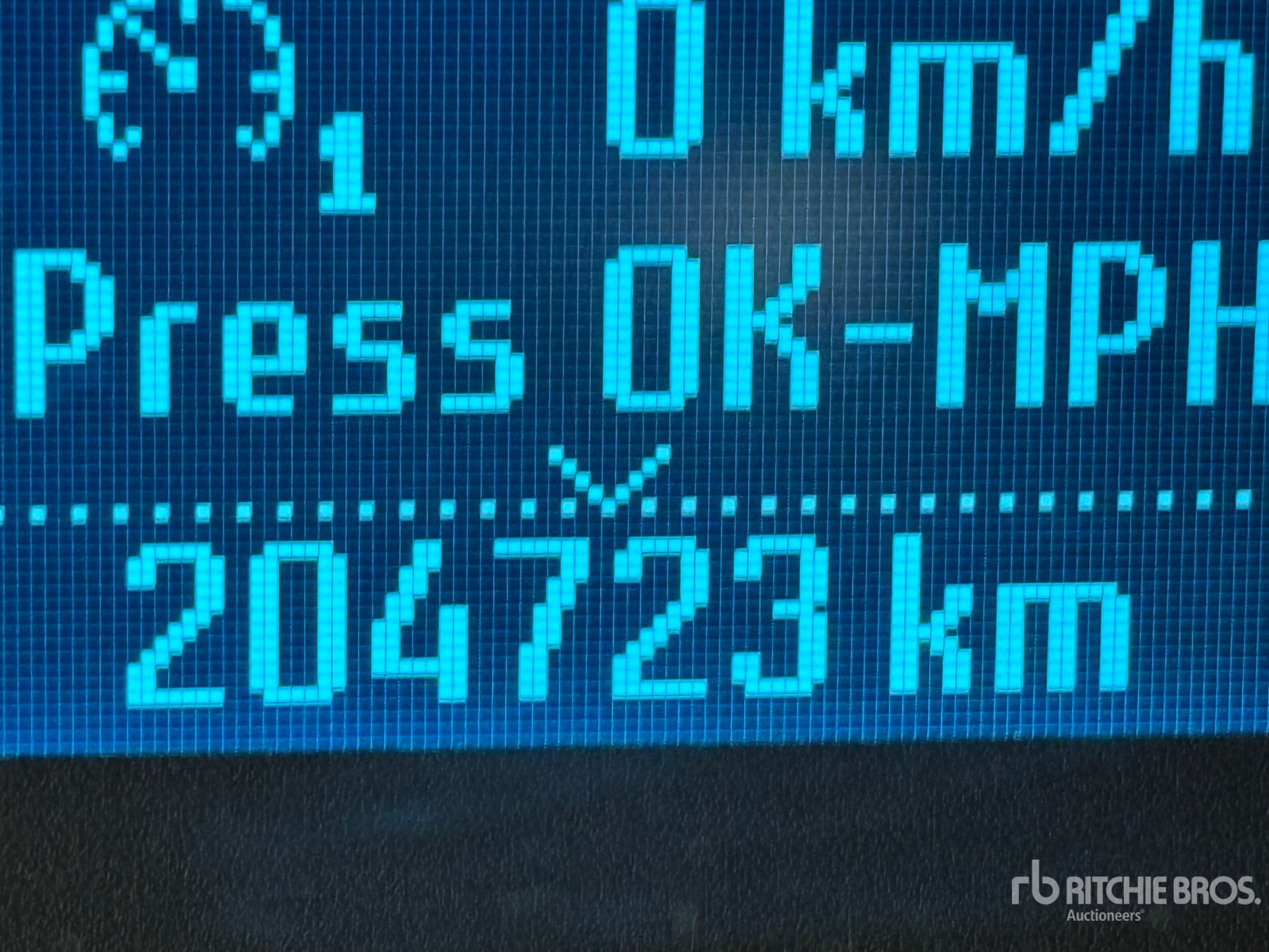 General Appearance with Hour Meter / Odometer