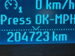 General Appearance with Hour Meter / Odometer