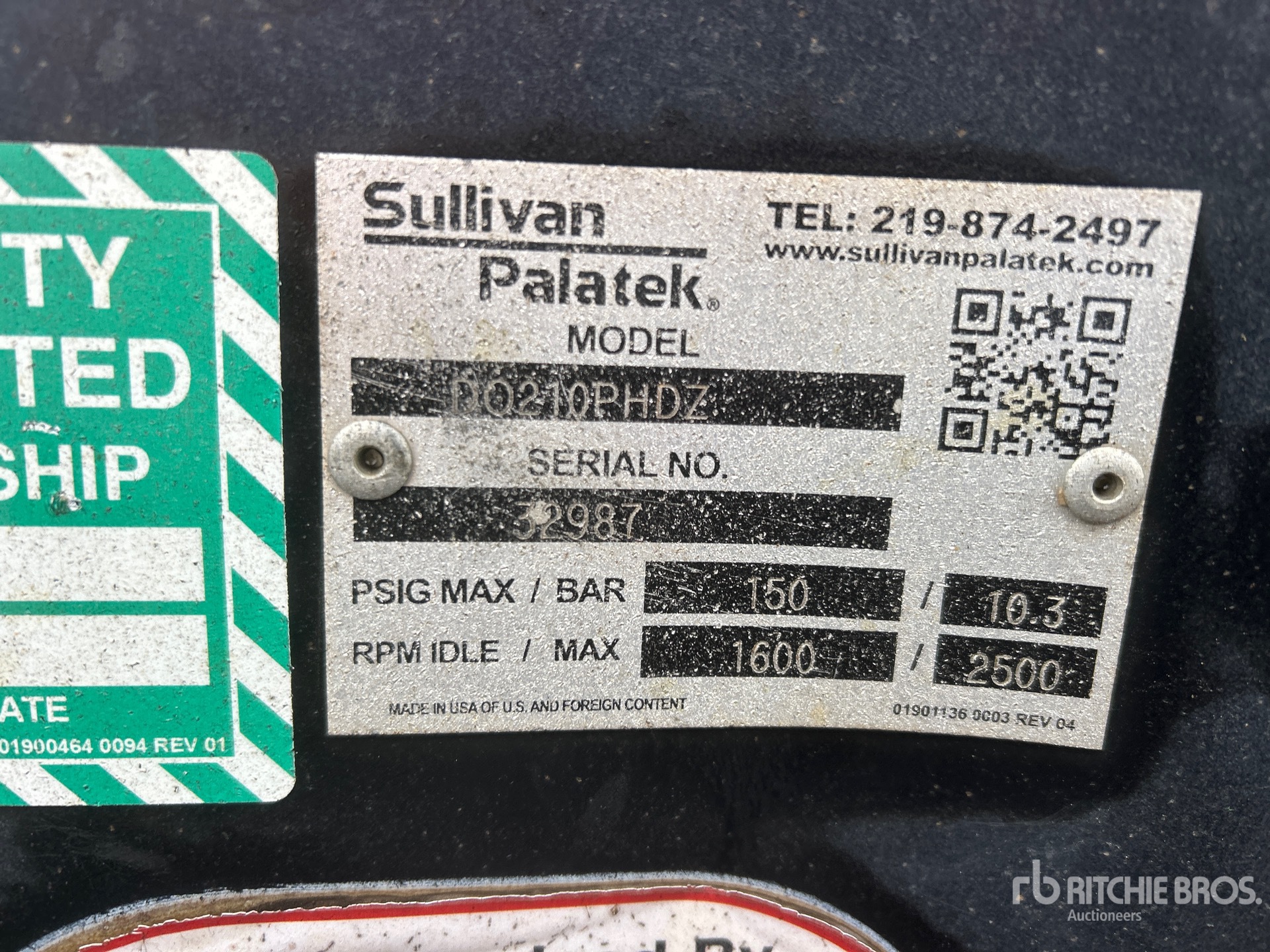 General Appearance with Seriennummer / FIN