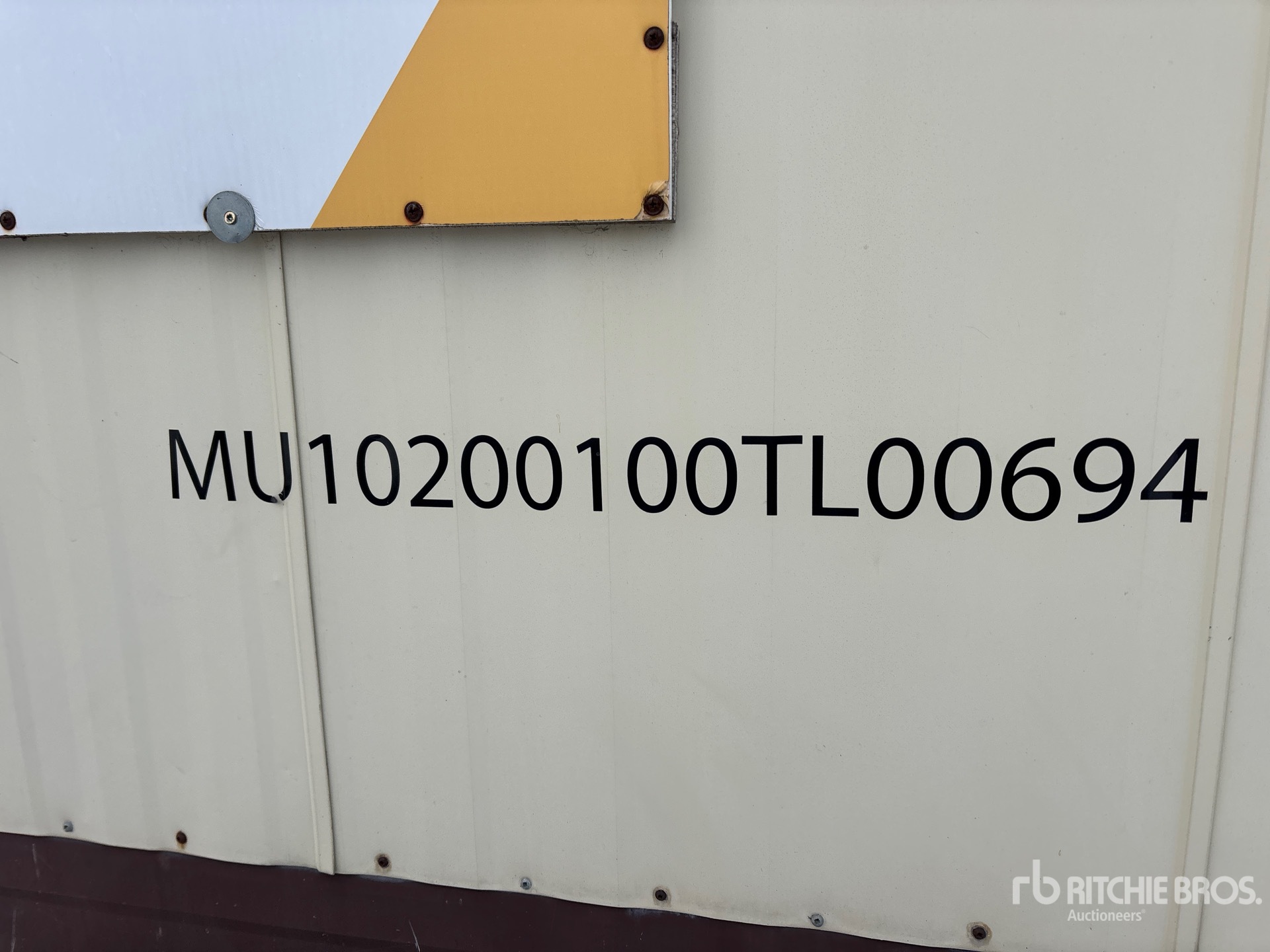 General Appearance with N.º de serie/VIN