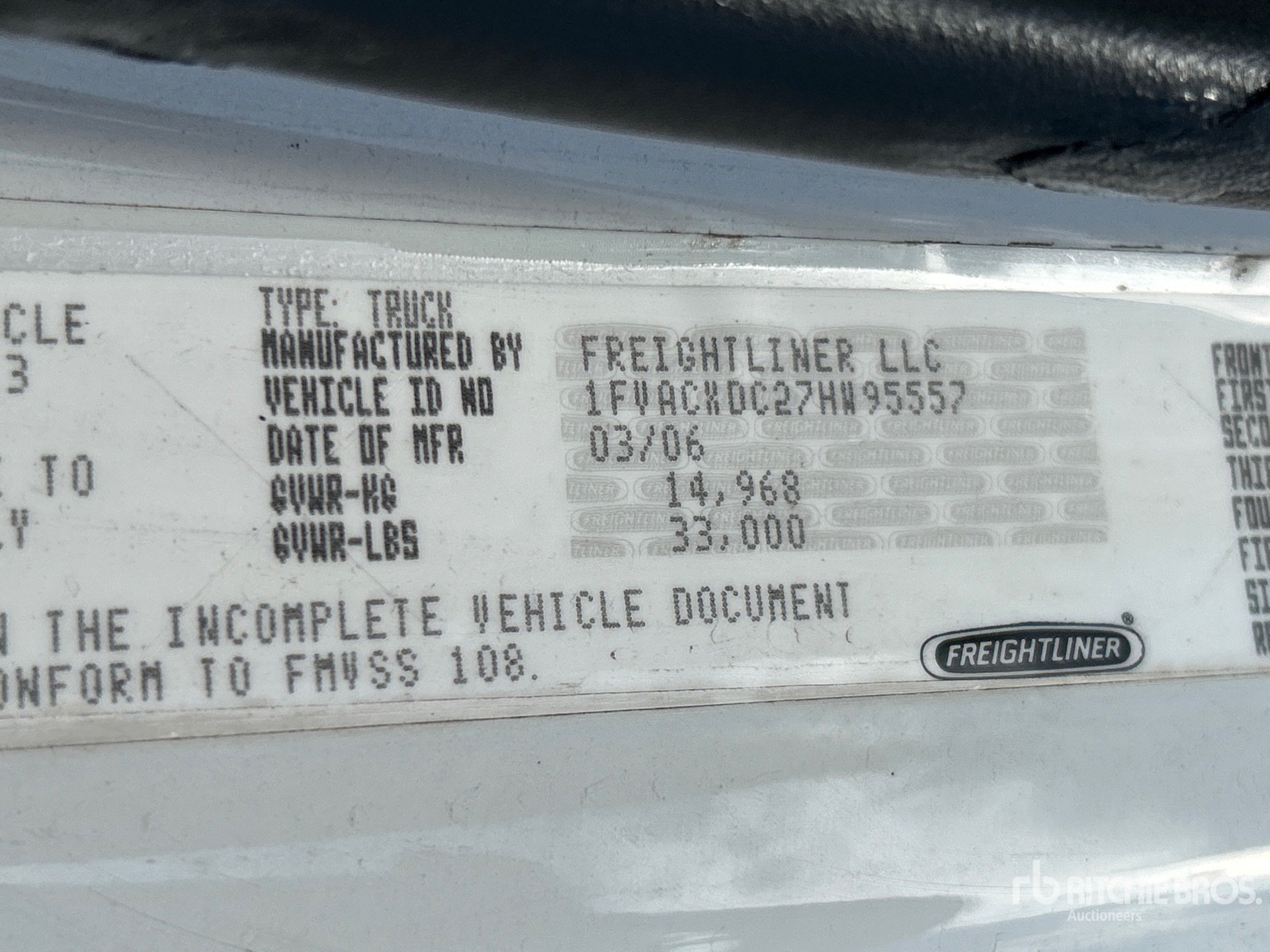 General Appearance with Seriennummer / FIN