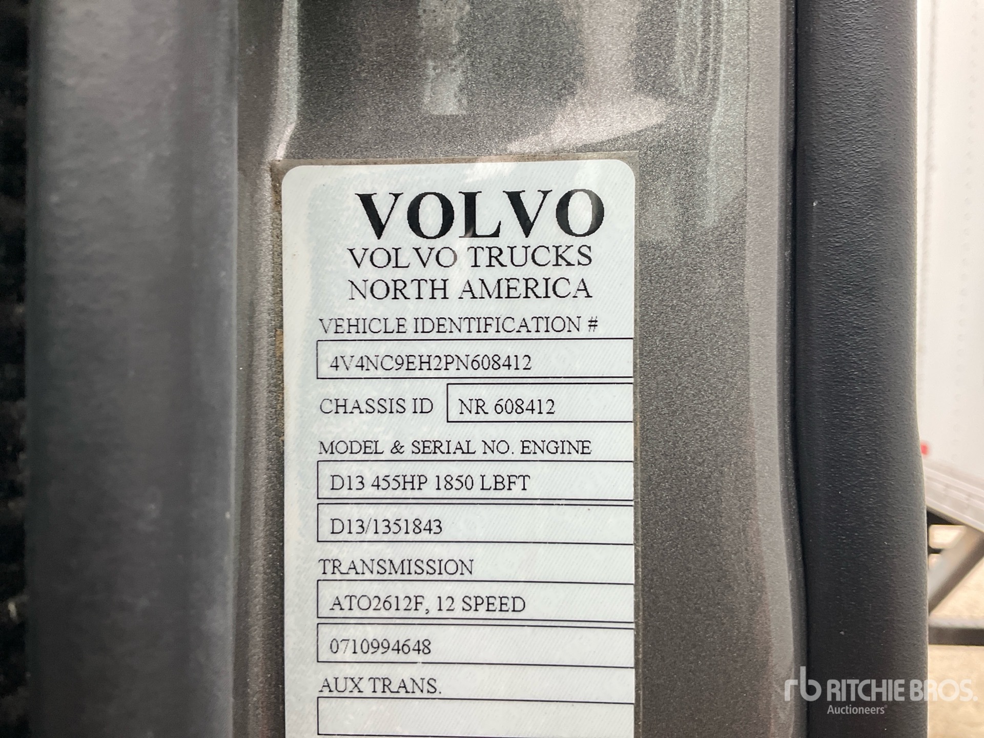 General Appearance with Seriennummer / FIN