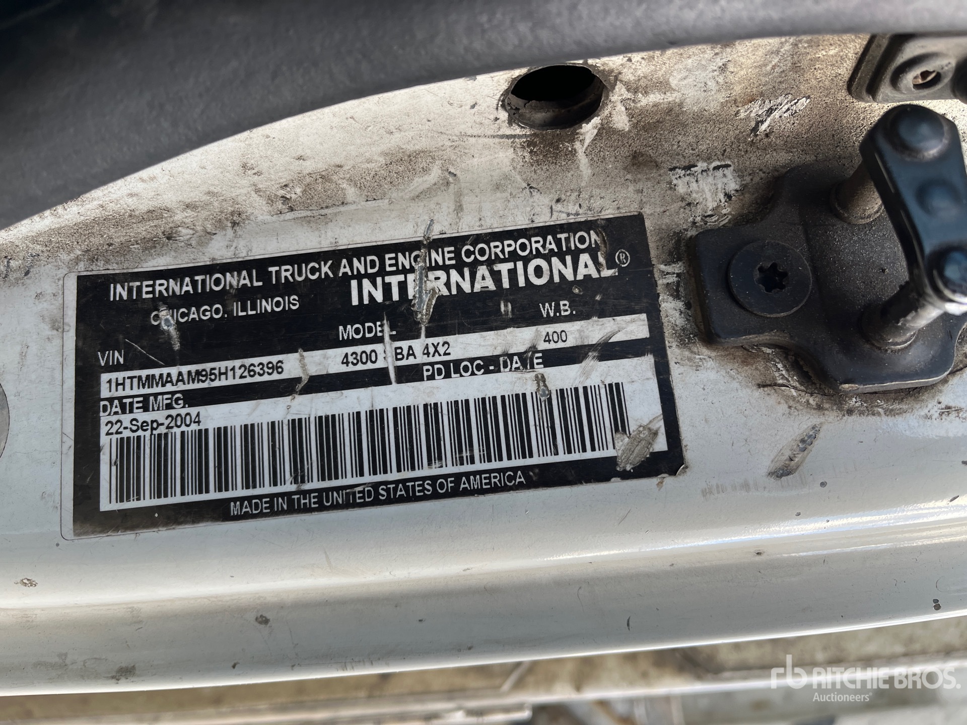 General Appearance with Numero seriale/numero d’identificazione del veicolo (VIN)