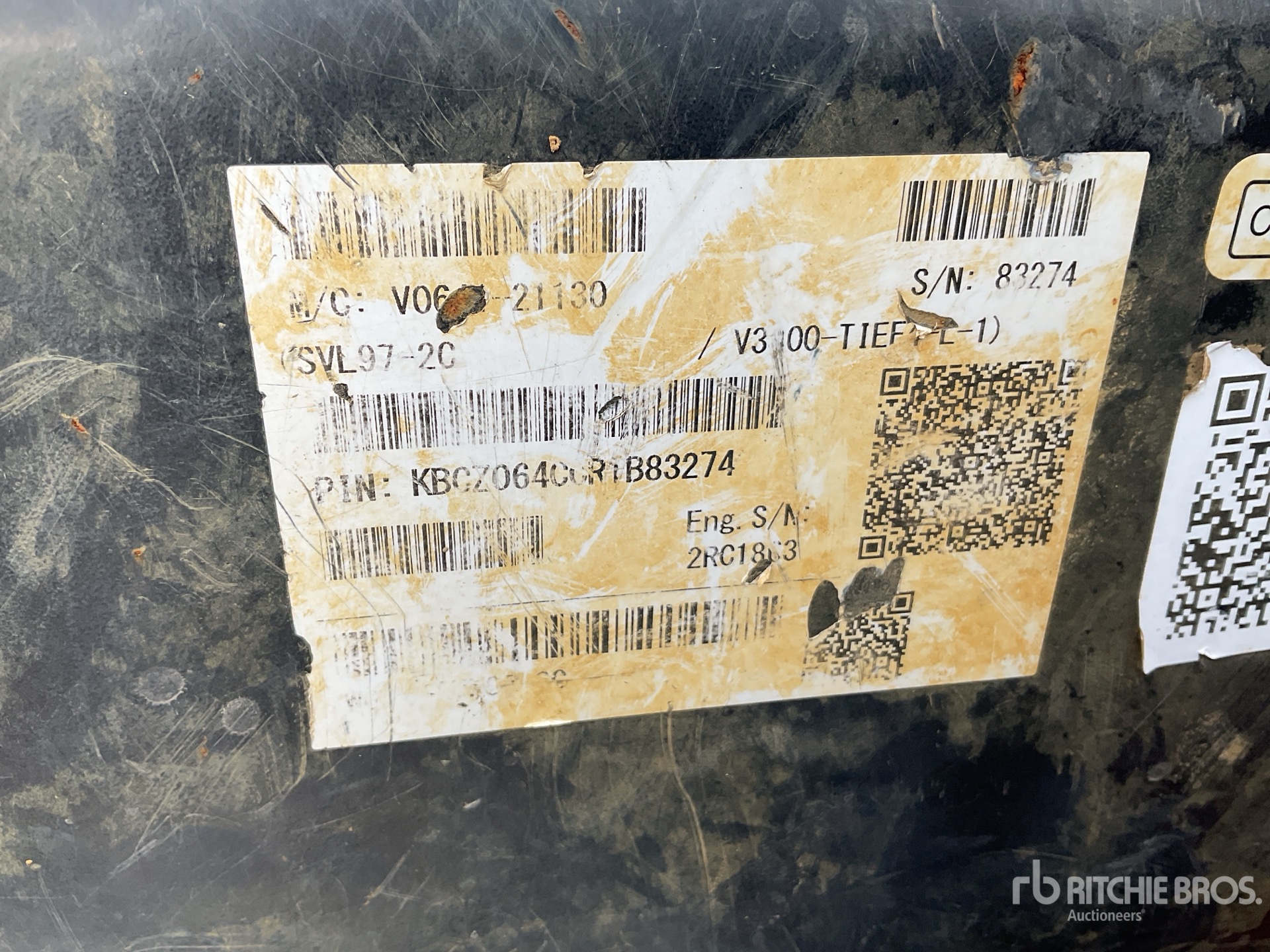 General Appearance with Numero seriale/numero d’identificazione del veicolo (VIN)