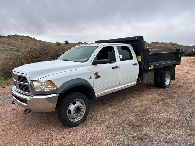 2012 Dodge Ram 5500 4x4 Crew Cab Dump Truck 2012 Dodge Ram 5500 4x4 Crew Cab Dump Truck