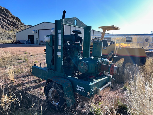 Gorman-Rupp Trailer-Mounted 6 in Water Pump