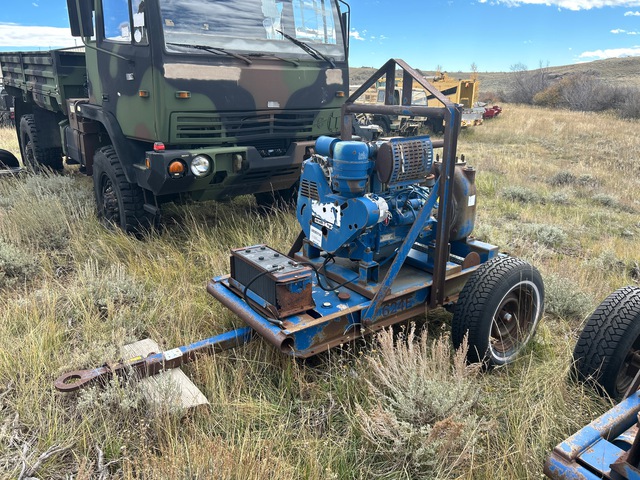 Gorman-Rupp 624E Trailer-Mounted Water Pump