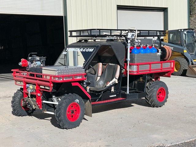 2016 Tomcar TM57B 4x4 Fire Suppression Utility Vehicle 2016 Tomcar TM57B 4x4 Fire Suppression Utility Vehicle