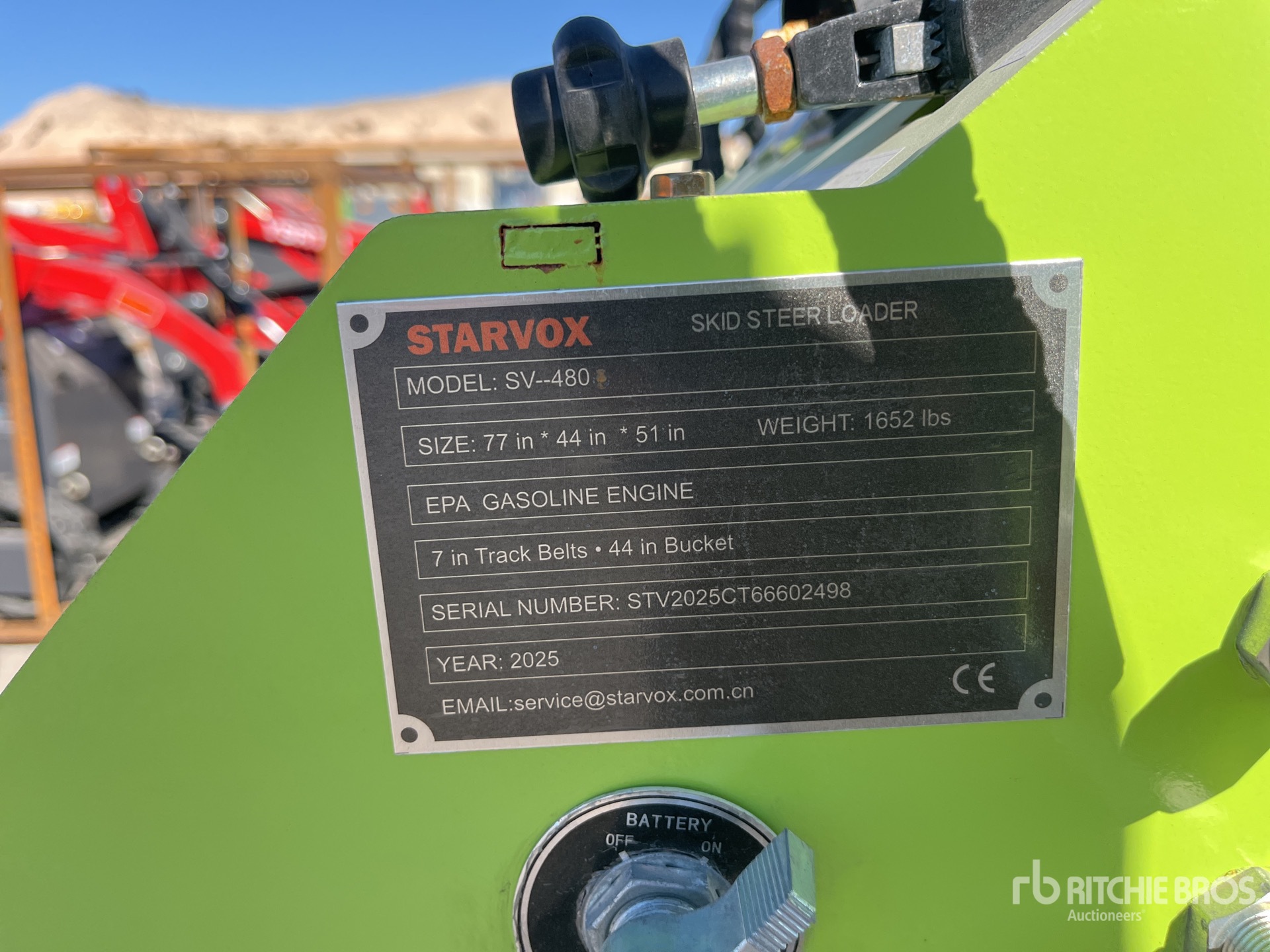 General Appearance with Seriennummer / FIN